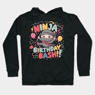 Cute Birthday Ninja Hoodie